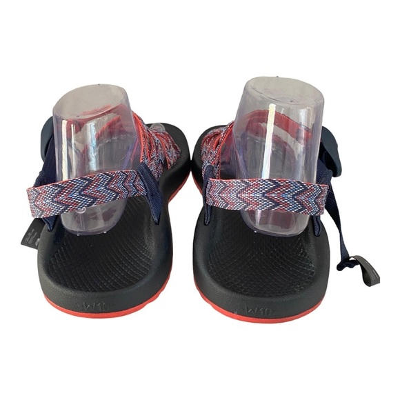 NEW Chaco ZX2 Classic Sport Sandals Strappy Motif Eclipse Blue Coral Women’s 10 - Picture 11 of 14